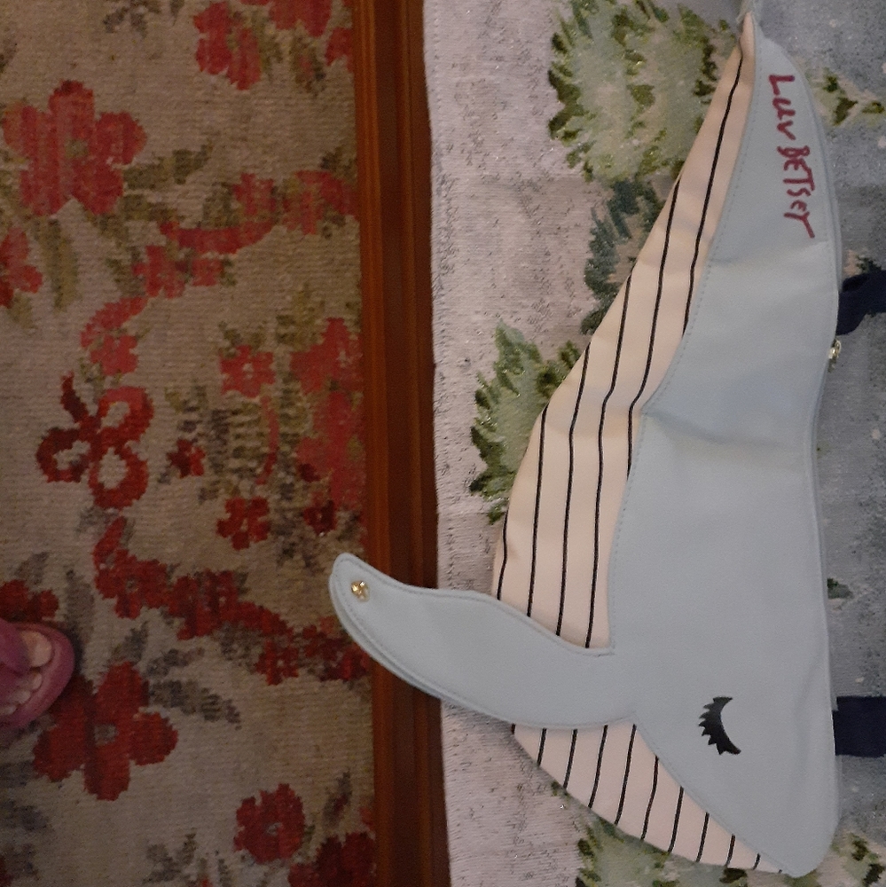 Betsy Johnson whale handbag